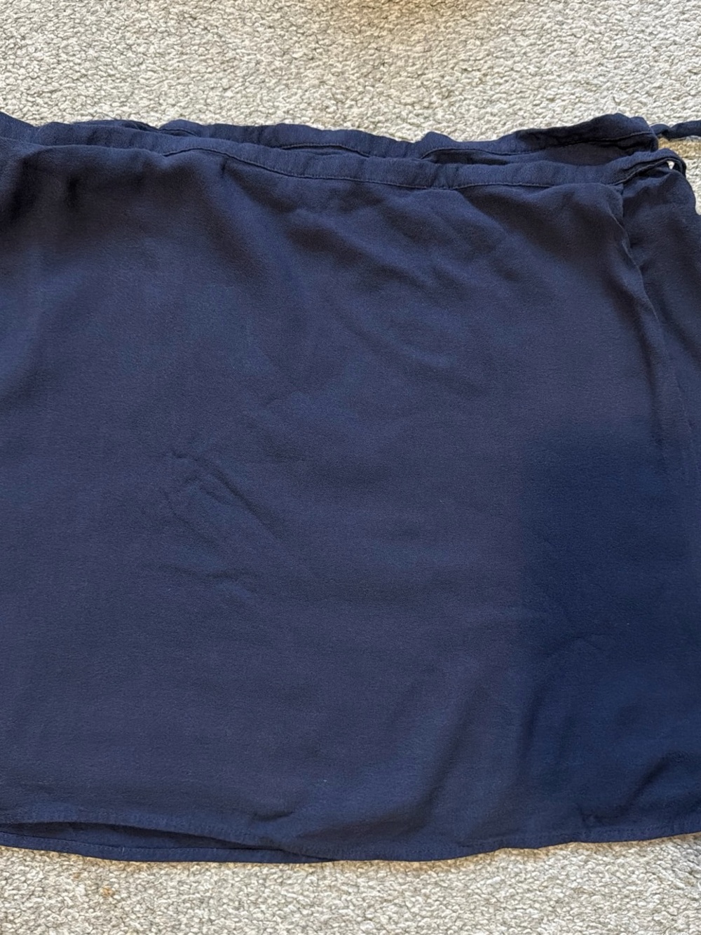 Sunday Best Navy Midi Slip Skirt